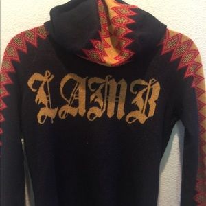 💯 Cashmere LAMB Cardigan Hoodie